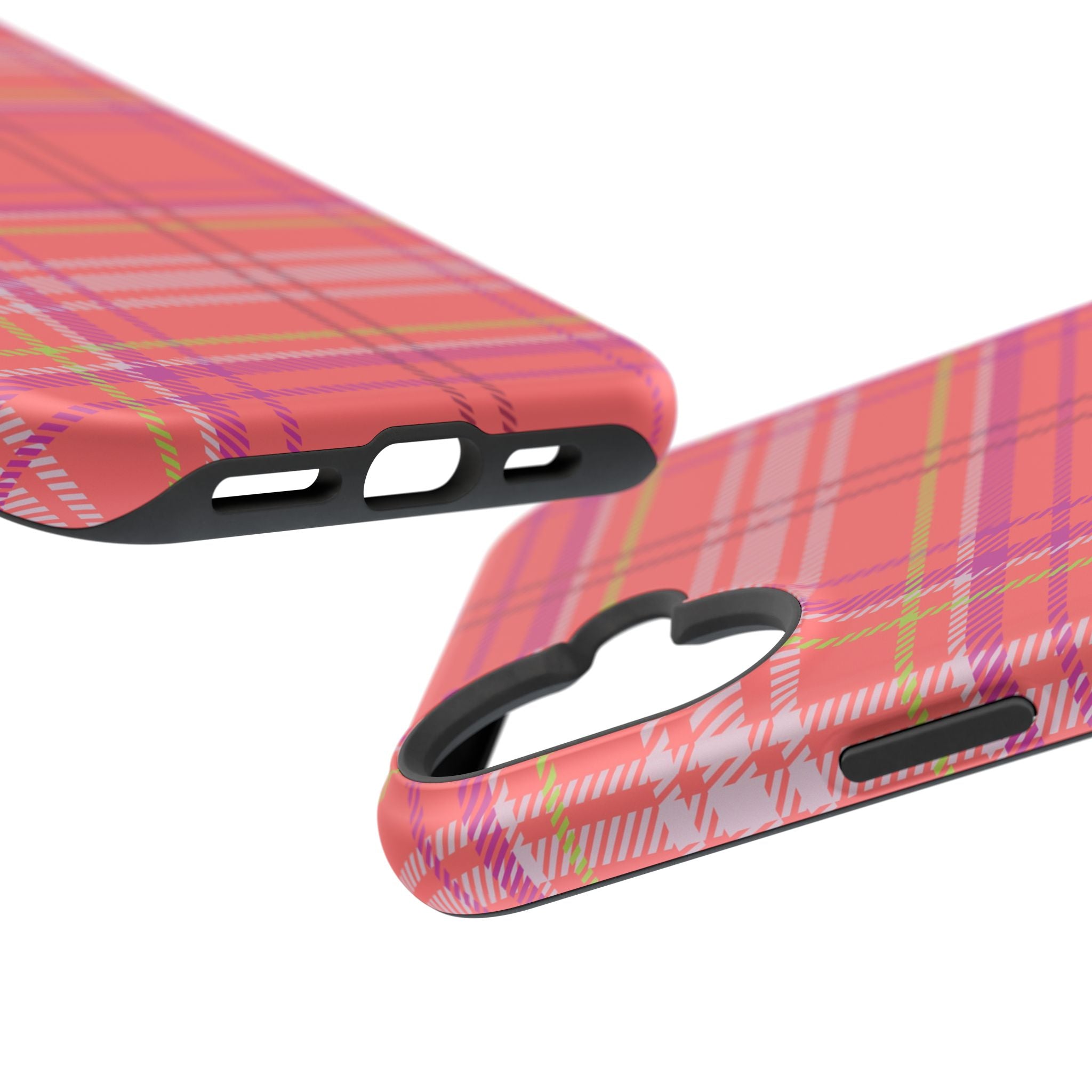 Golden Girl Plaid Magnetic Phone Case