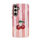 Cherry Orchard Stripes Phone Case