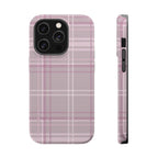 The Plaid Edit Mauve Phone Case