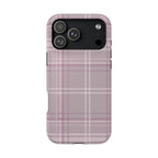 The Plaid Edit Mauve Phone Case