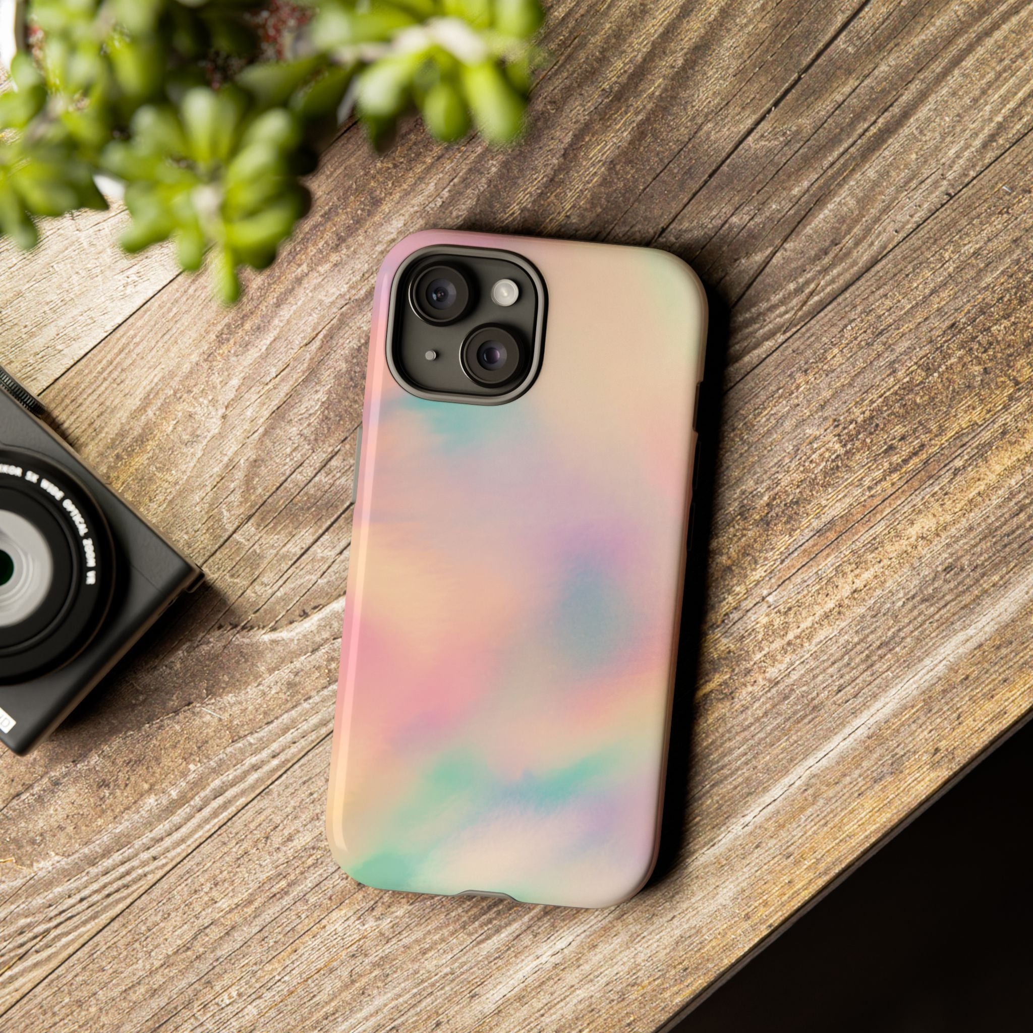 Peach Prism Aura Dreamscape Phone Case