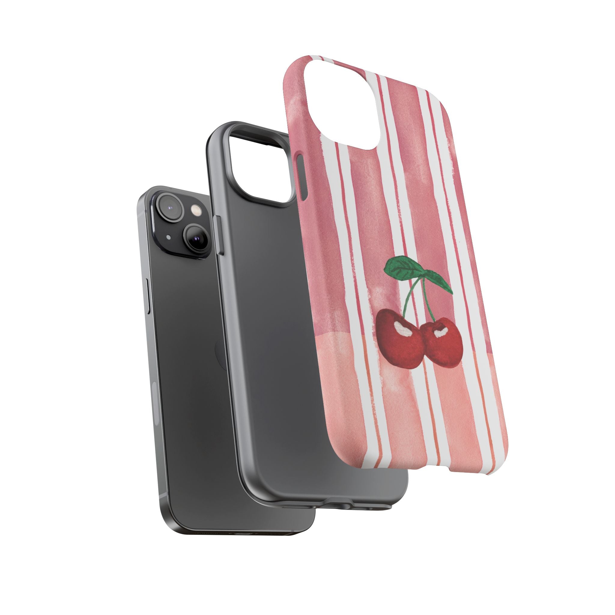 Cherry Orchard Stripes Phone Case