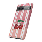 Cherry Orchard Stripes Phone Case