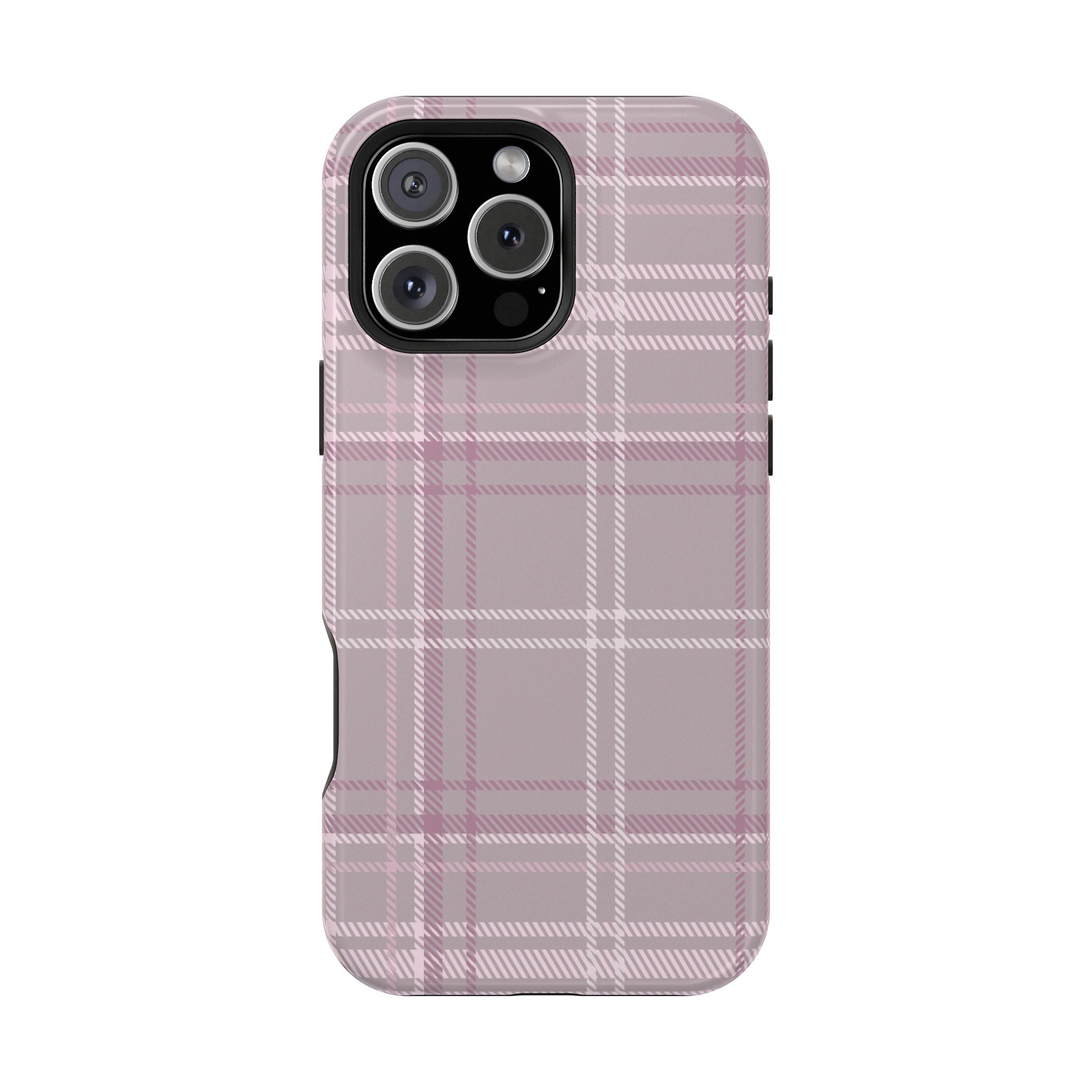 The Plaid Edit Mauve Phone Case