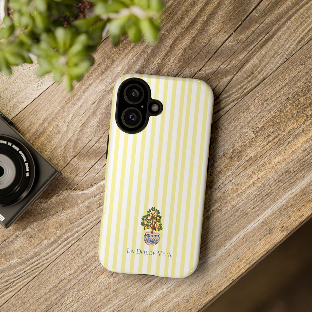 La Dolce Vita Lemon Phone Case