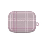 The Plaid Edit Mauve AirPod Case
