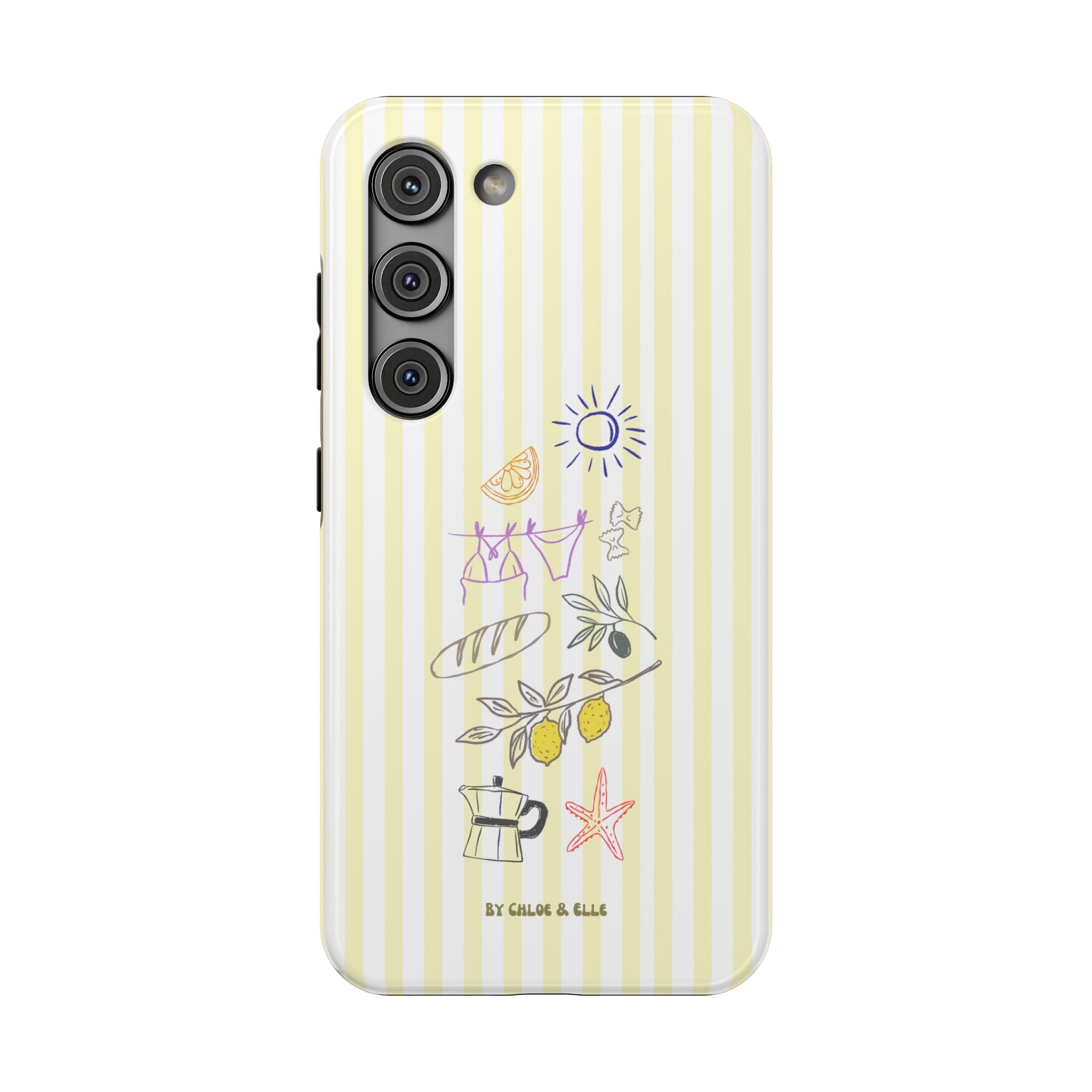 Amalfi Dreaming Lemon Phone Case
