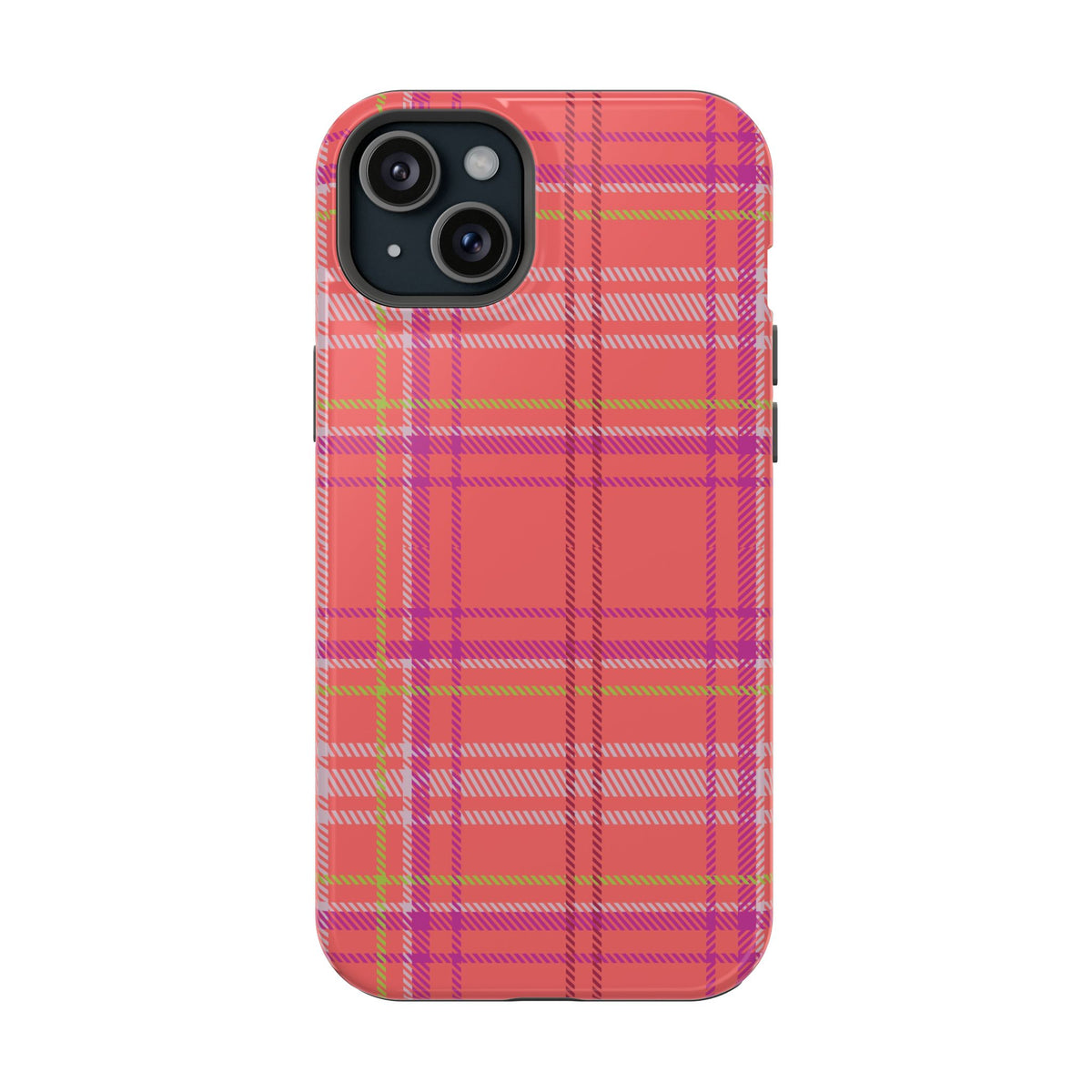 Golden Girl Plaid Magnetic Phone Case