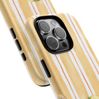Lemon Orchard Stripes Phone Case