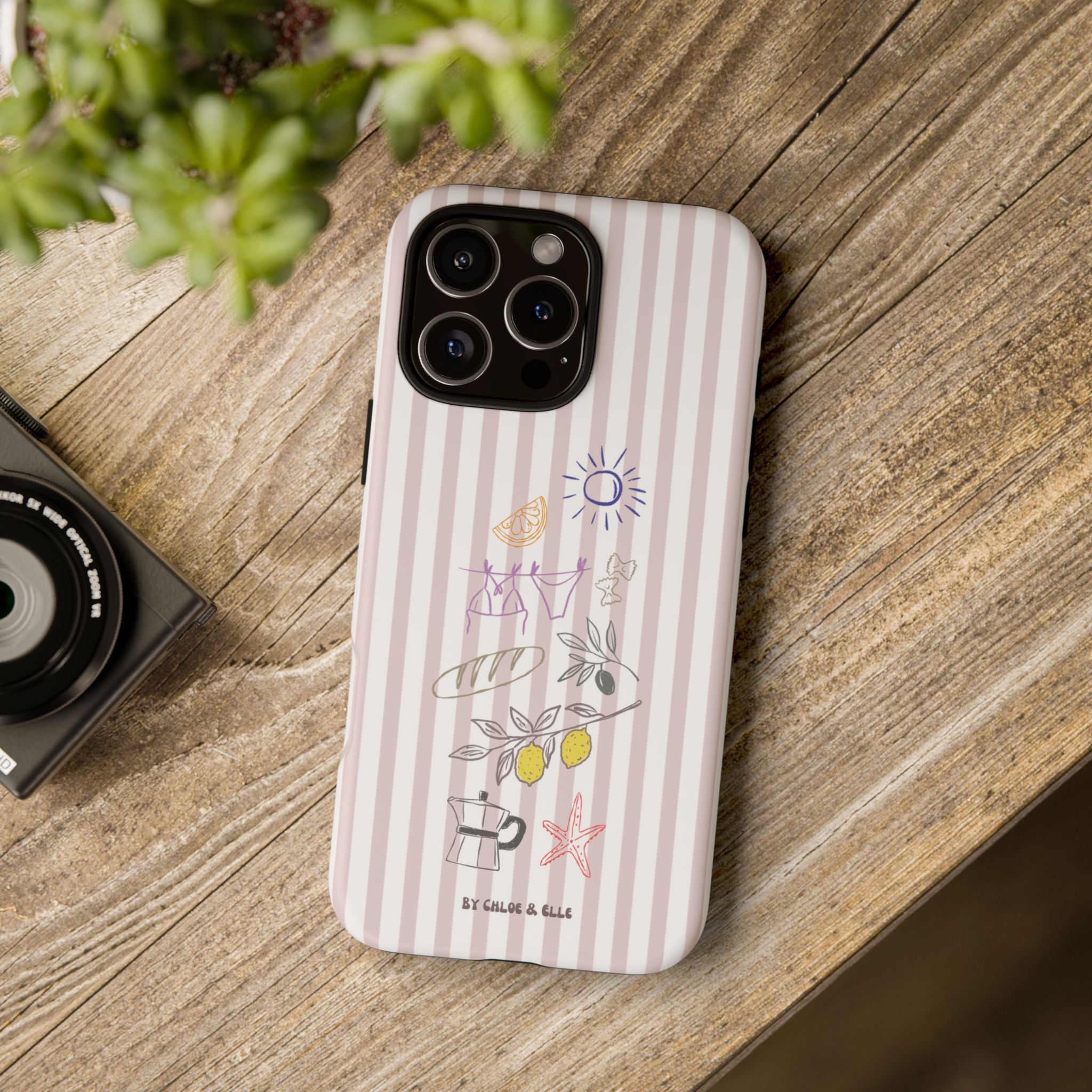 Amalfi Dreaming Rose Phone Case