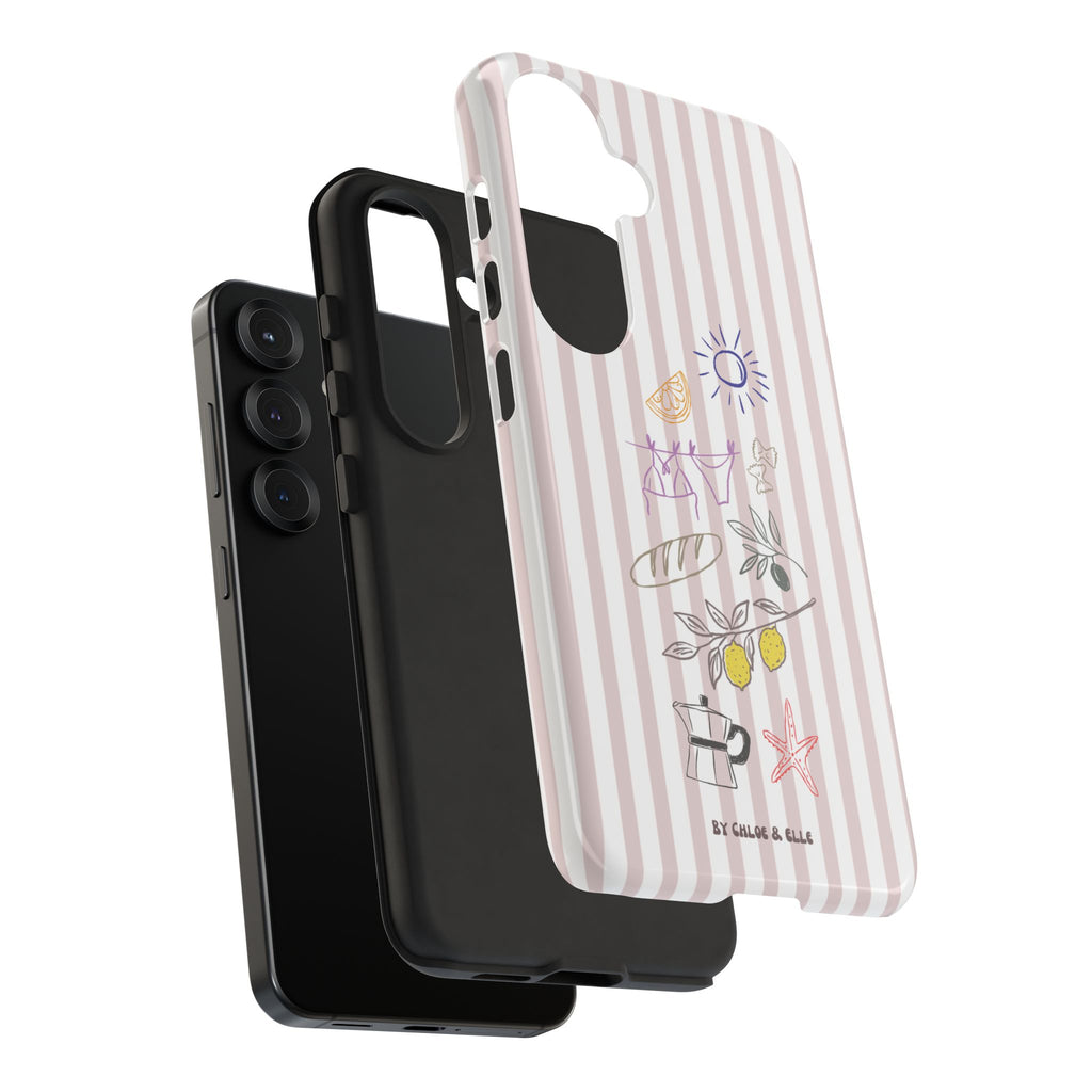Amalfi Dreaming Rose Phone Case