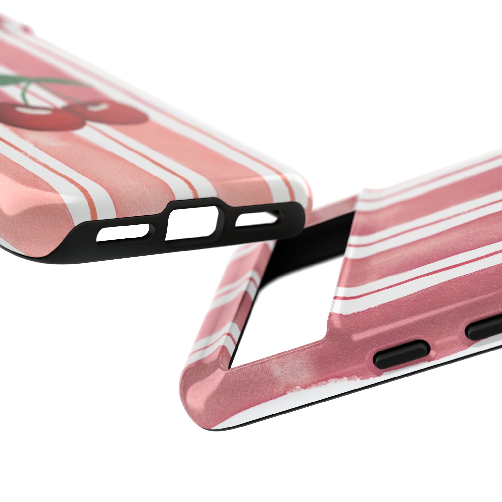 Cherry Orchard Stripes Phone Case