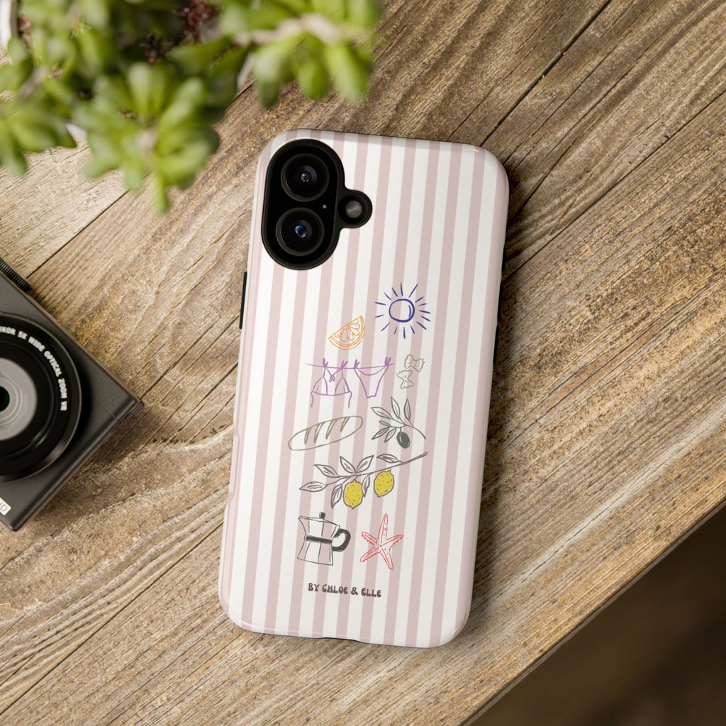 Amalfi Dreaming Rose Phone Case