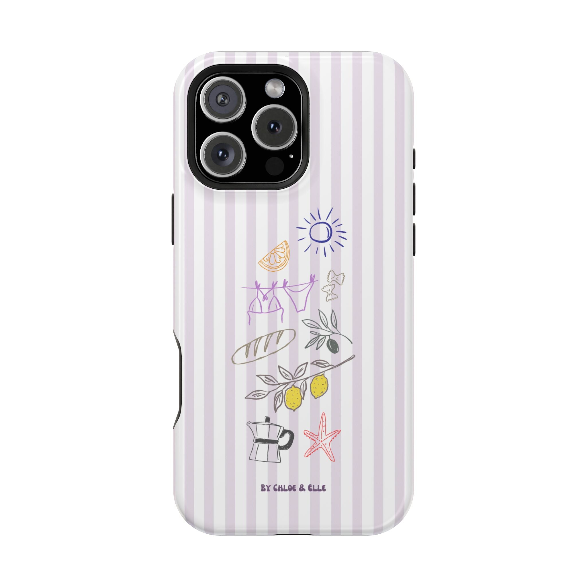 Amalfi Dreaming Petunia Phone Case