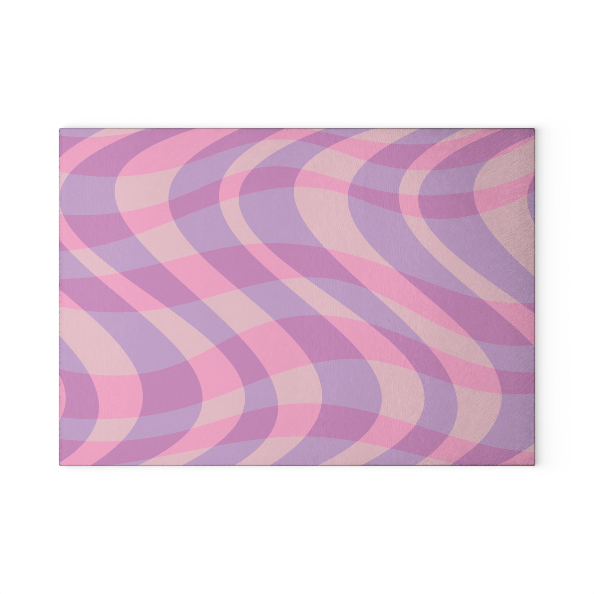 Serenity Waves Glass Cutting Board