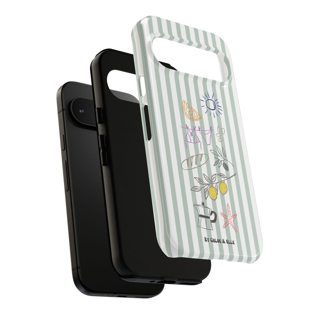 Amalfi Dreaming Olive Phone Case
