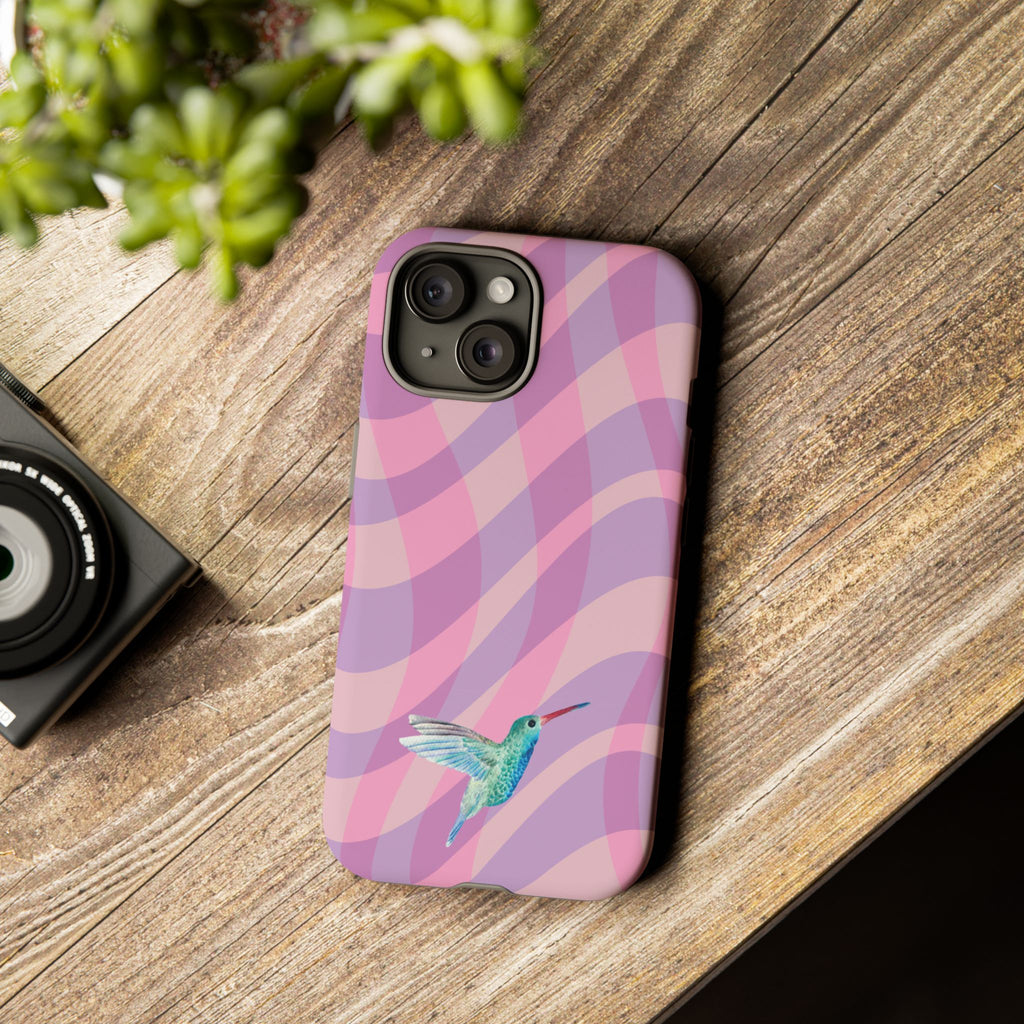 Serenity Waves Hummingbird Phone Case