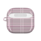 The Plaid Edit Mauve AirPod Case