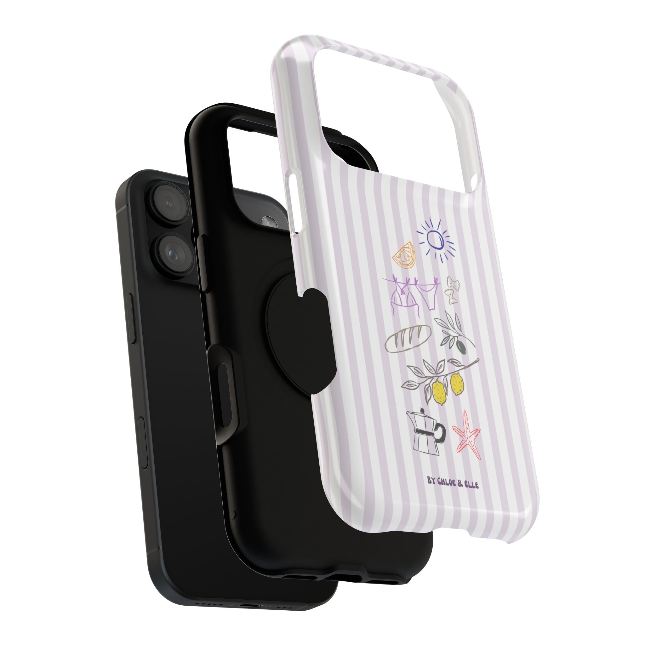 Amalfi Dreaming Petunia Phone Case