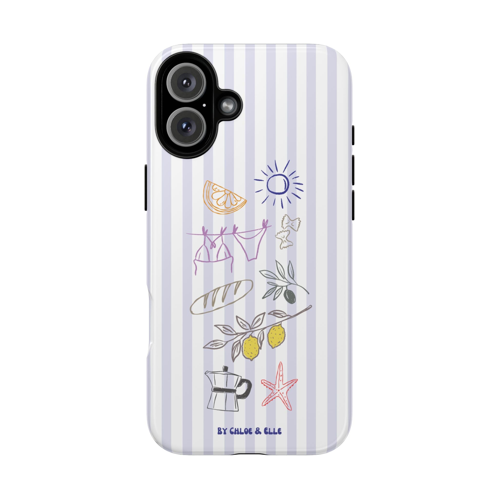 Amalfi Dreaming Blue Waters Phone Case