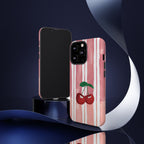 Cherry Orchard Stripes Phone Case