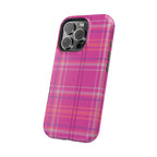 Berry Crush Plaid Magnetic Phone Case