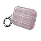 The Plaid Edit Mauve AirPod Case