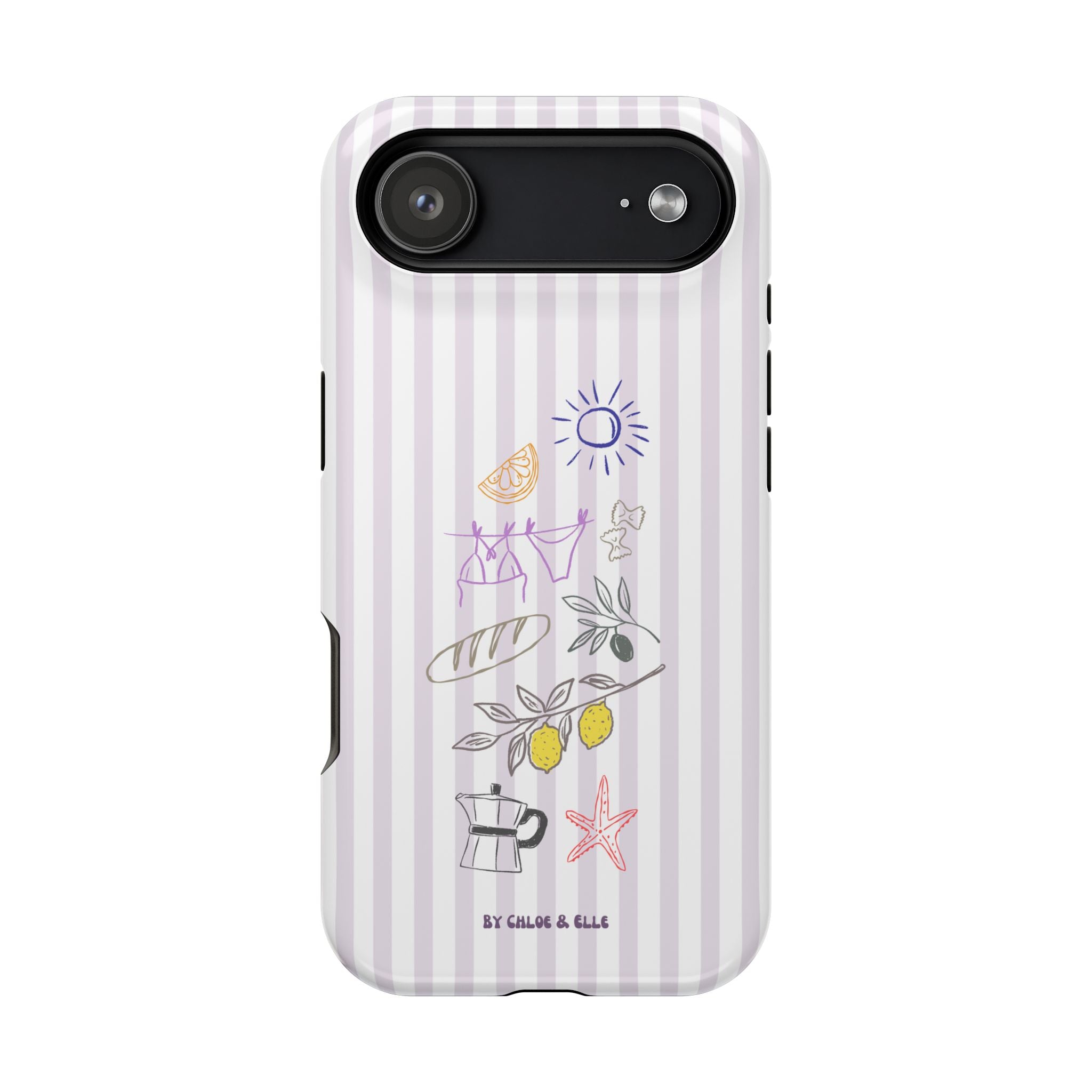 Amalfi Dreaming Petunia Phone Case