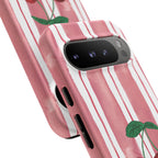 Cherry Orchard Stripes Phone Case