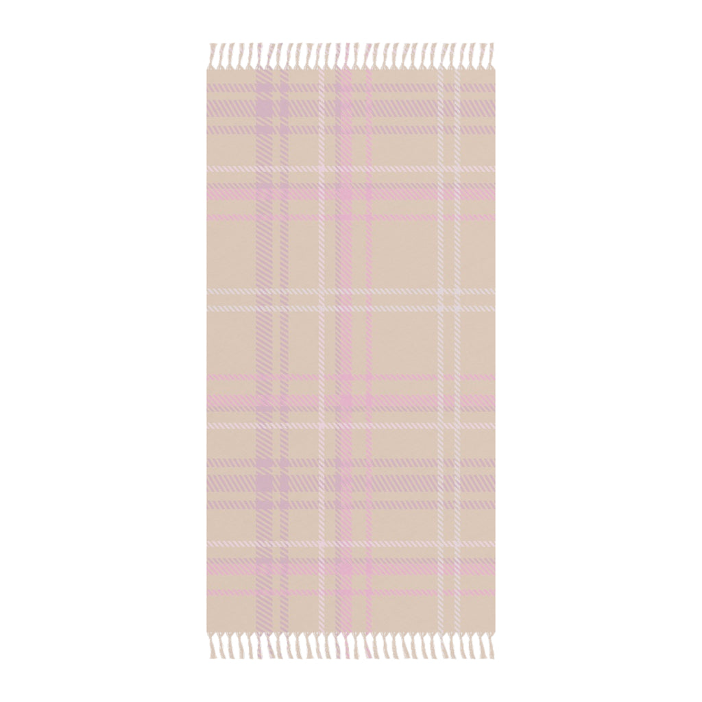 The Plaid Edit Cashmere Boho Beach Towel