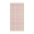 The Plaid Edit Cashmere Boho Beach Towel