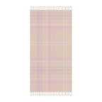 The Plaid Edit Cashmere Boho Beach Towel