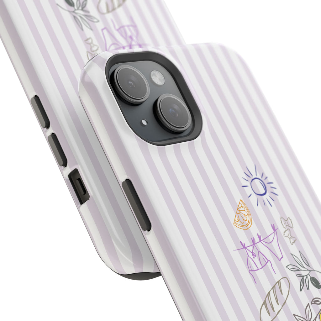 Amalfi Dreaming Petunia Phone Case