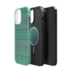 Fresh Energy Plaid Magnetic Phone Case