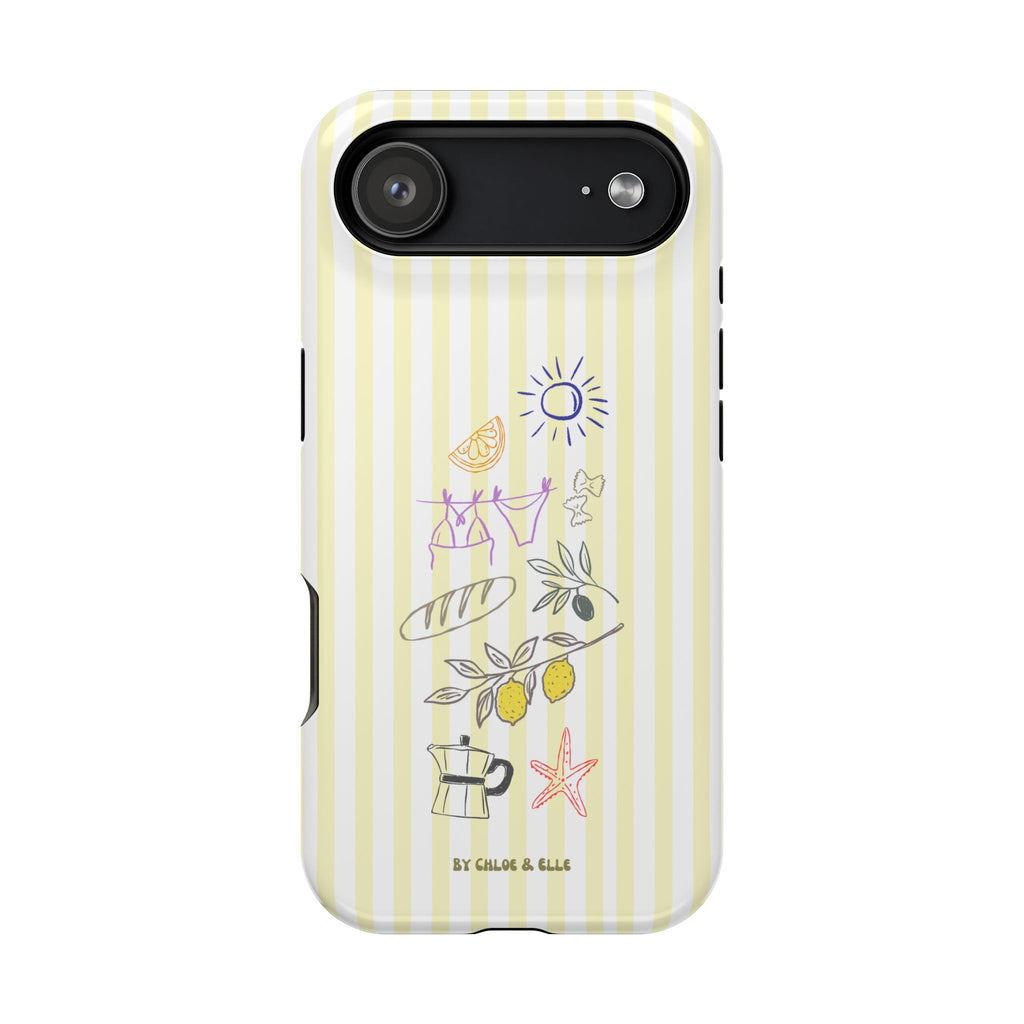 Amalfi Dreaming Lemon Phone Case