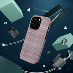 The Plaid Edit Mauve Phone Case