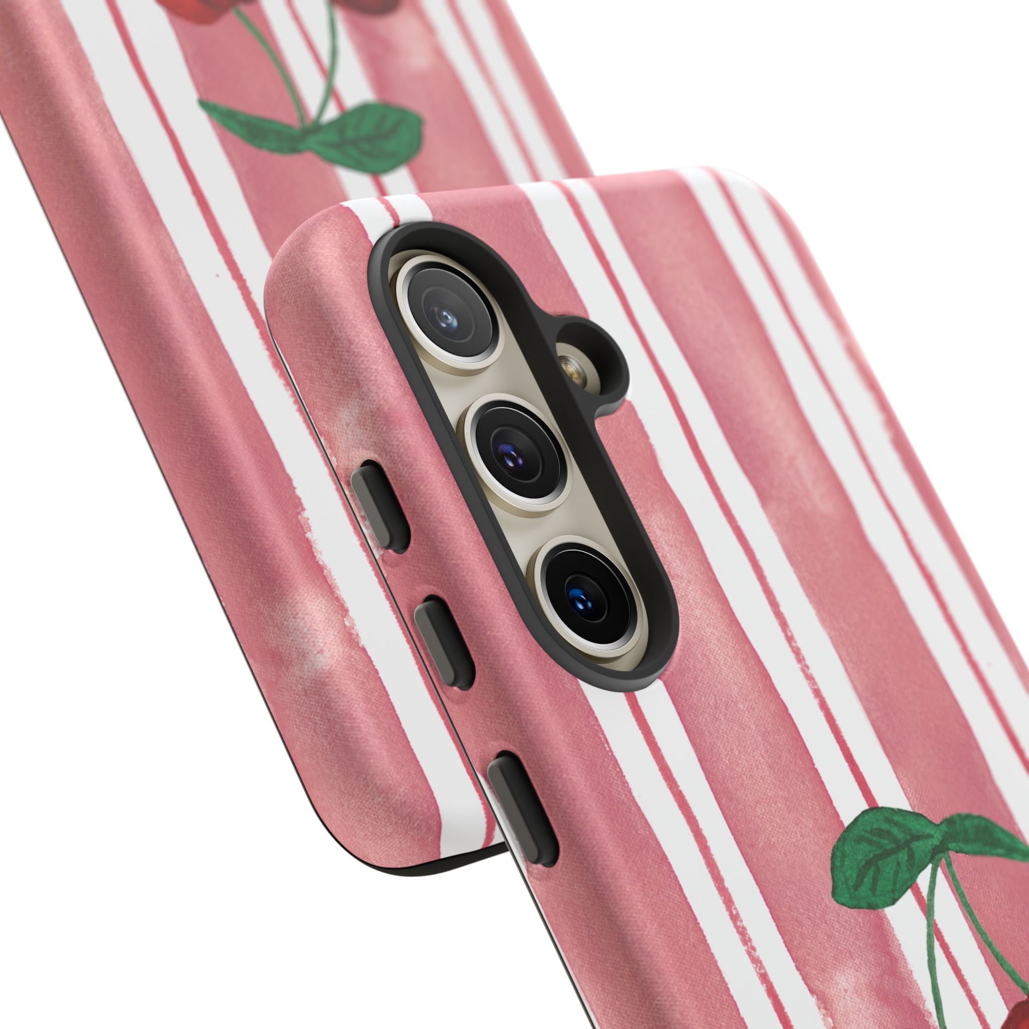 Cherry Orchard Stripes Phone Case