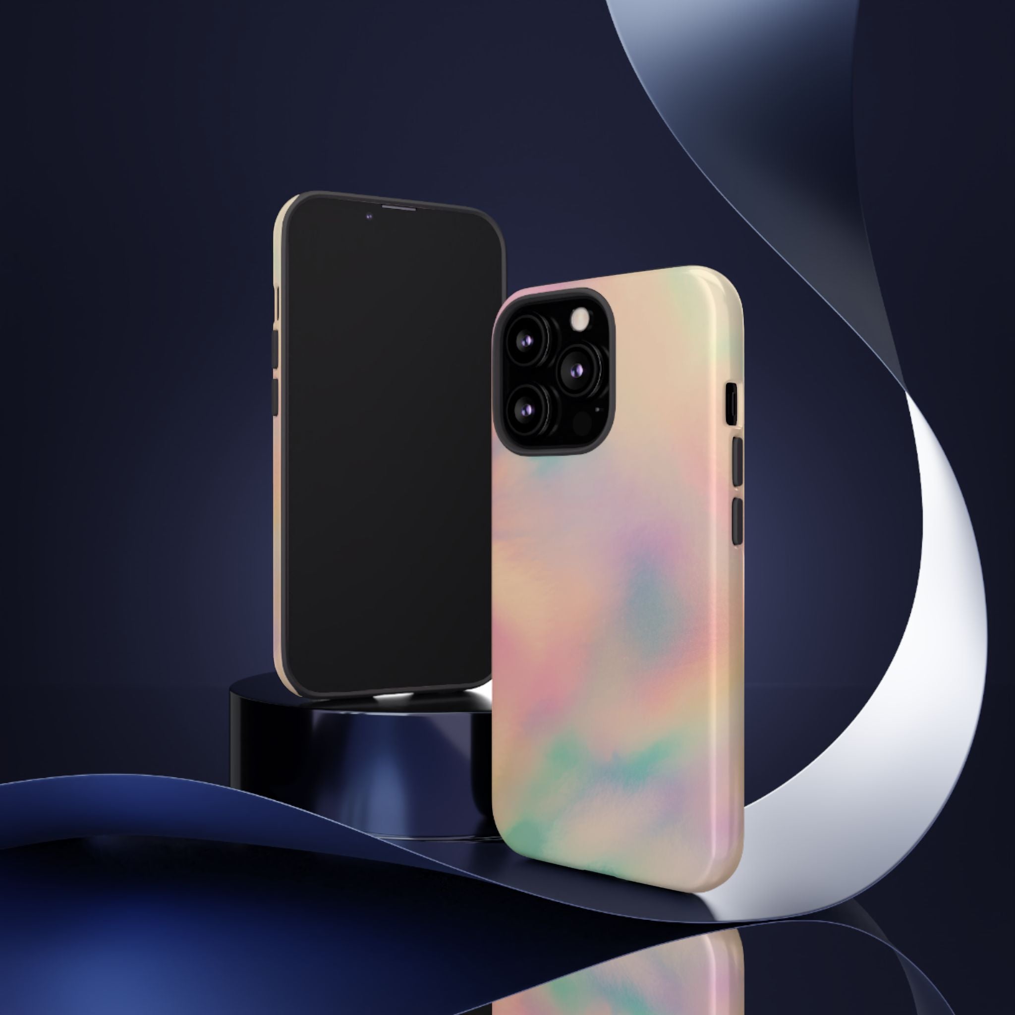 Peach Prism Aura Dreamscape Phone Case