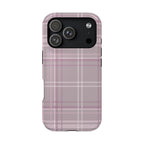 The Plaid Edit Mauve Phone Case