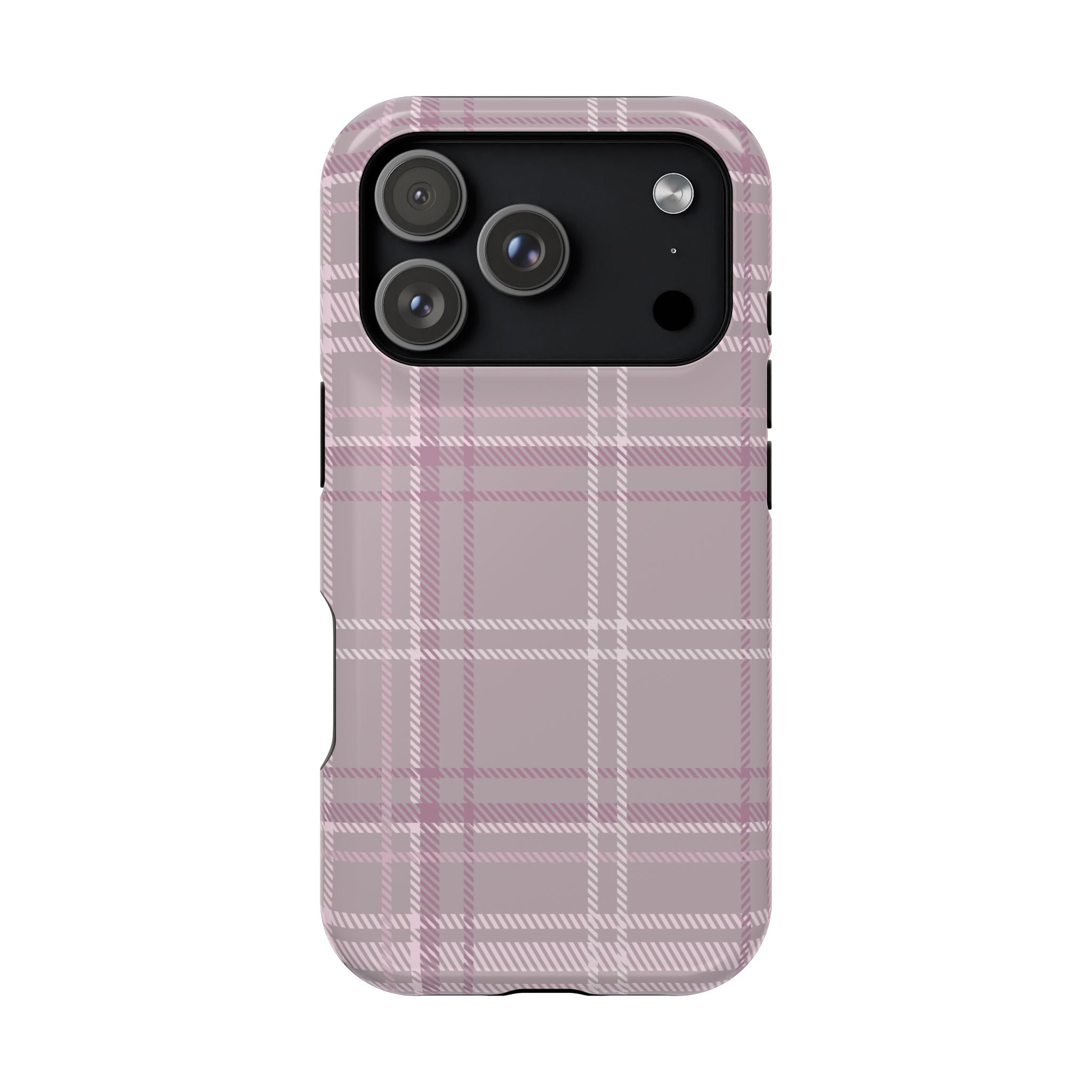 The Plaid Edit Mauve Phone Case