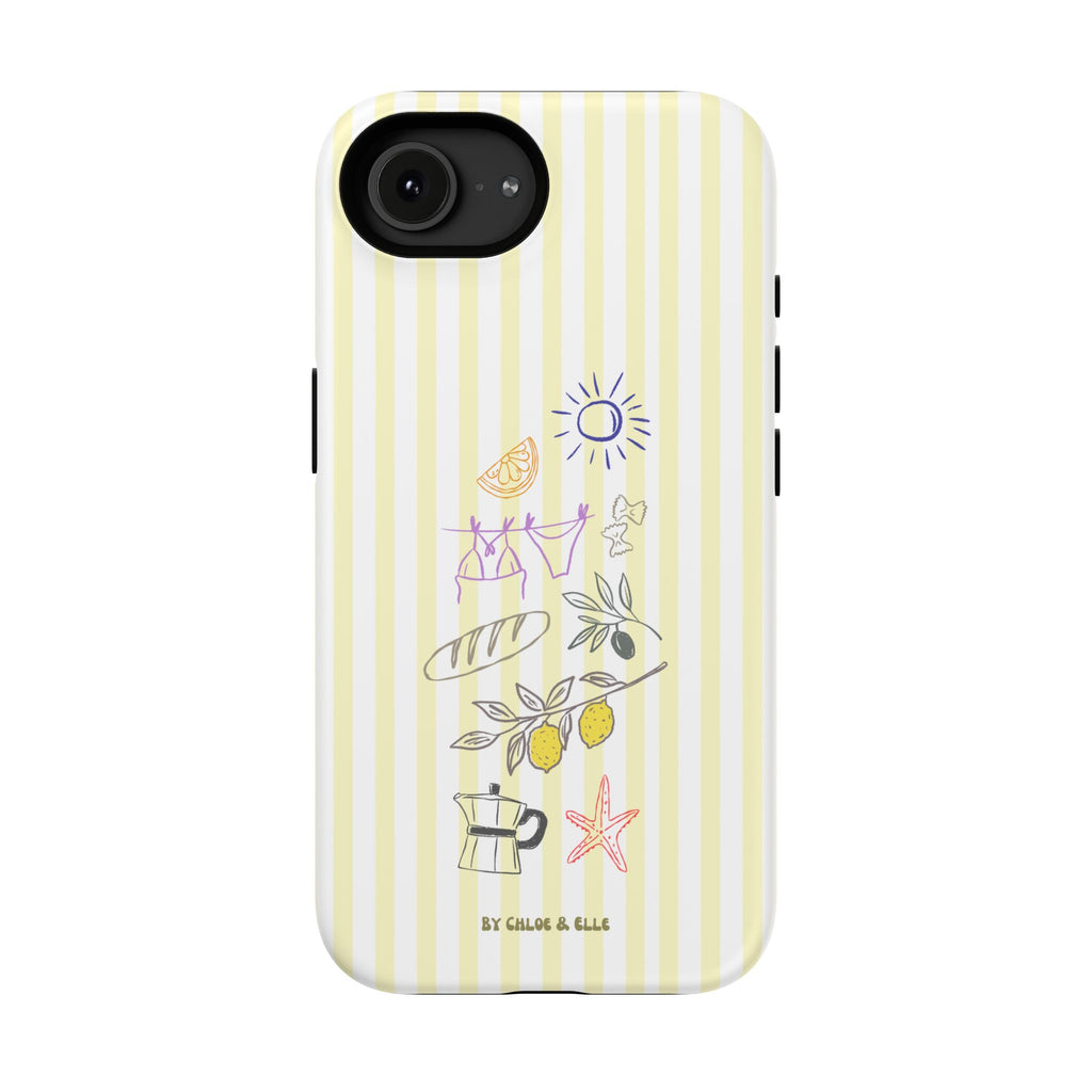 Amalfi Dreaming Lemon Phone Case
