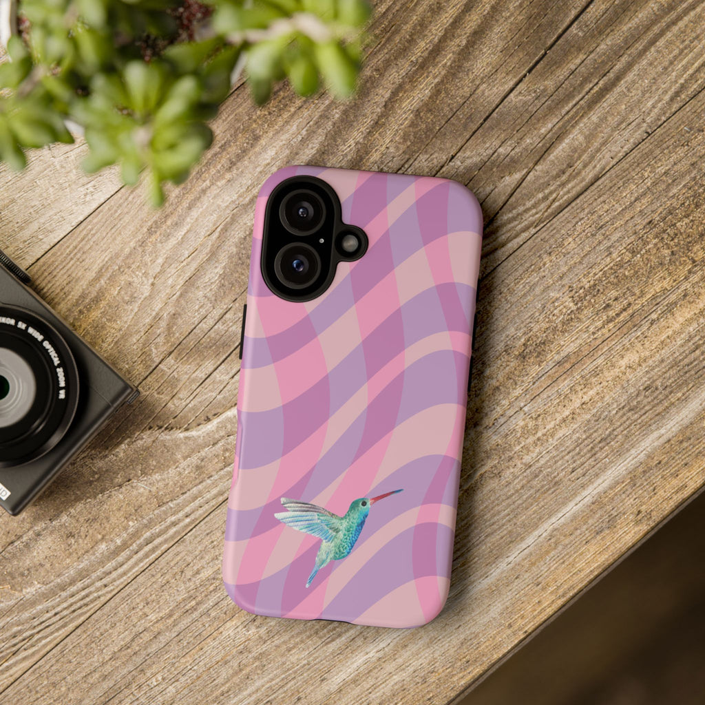 Serenity Waves Hummingbird Phone Case