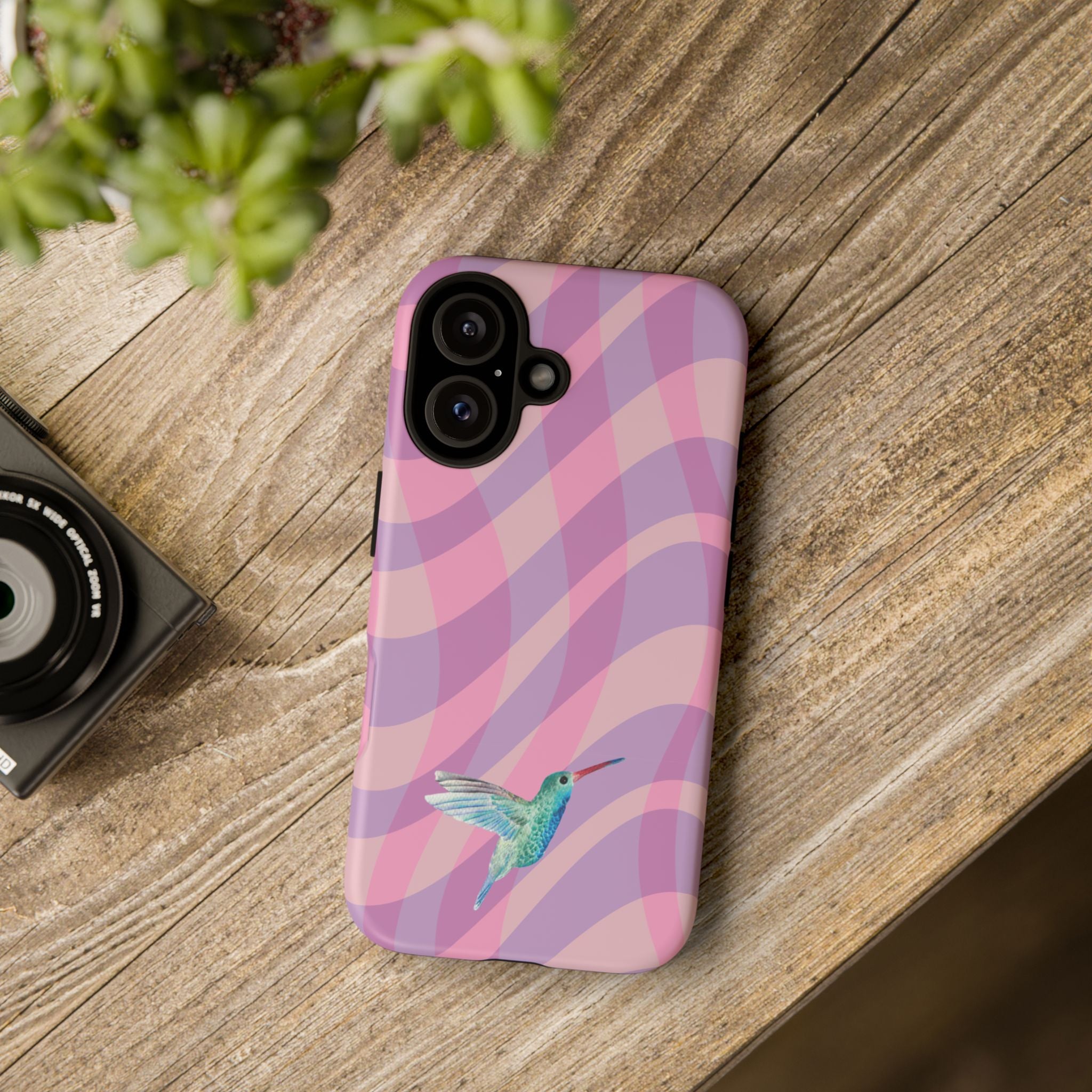 Serenity Waves Hummingbird Phone Case
