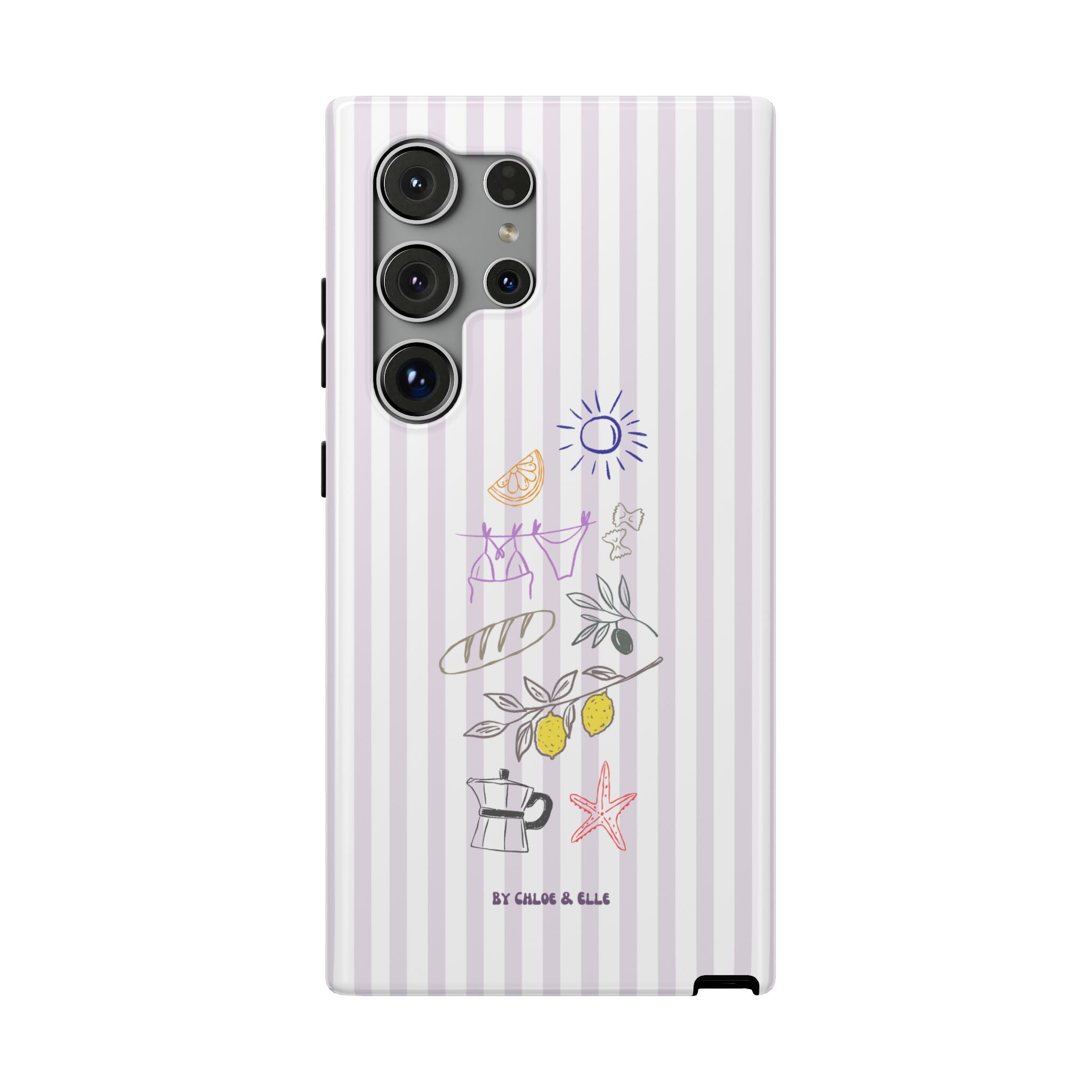 Amalfi Dreaming Petunia Phone Case