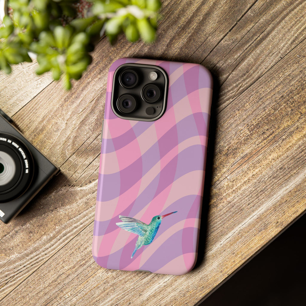 Serenity Waves Hummingbird Phone Case