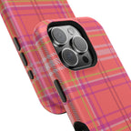 Golden Girl Plaid Magnetic Phone Case