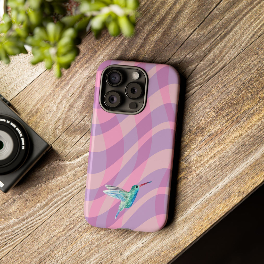 Serenity Waves Hummingbird Phone Case