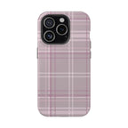 The Plaid Edit Mauve Phone Case