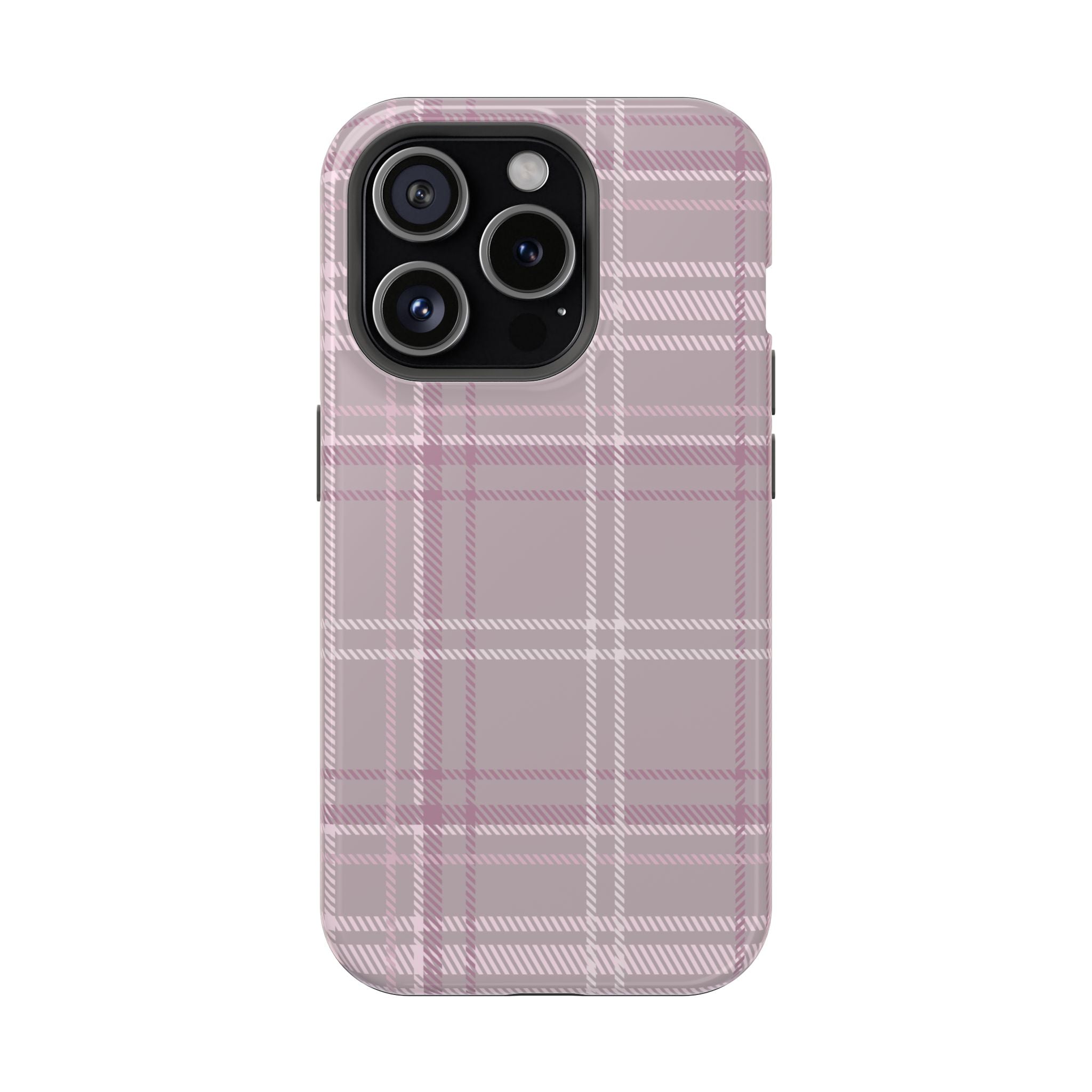 The Plaid Edit Mauve Phone Case