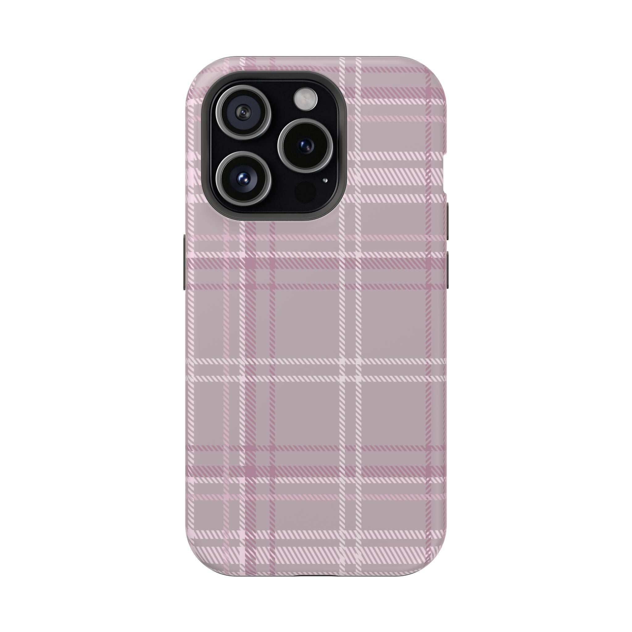 The Plaid Edit Mauve Phone Case